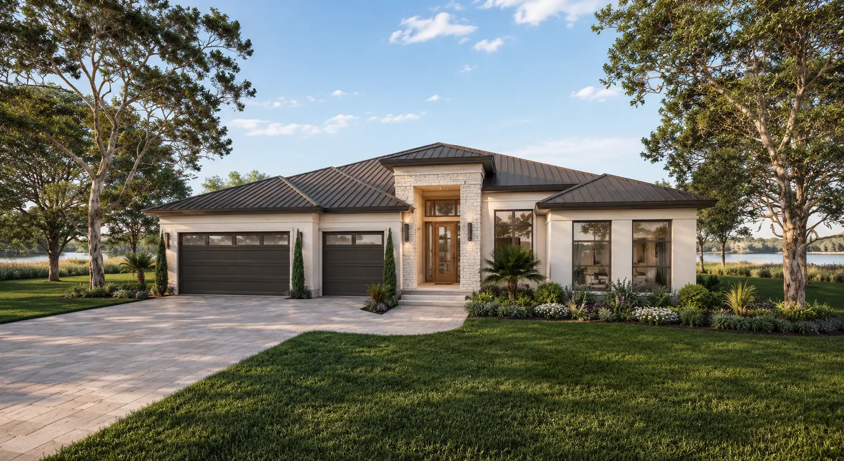 The Casa Dolce custom home exterior
