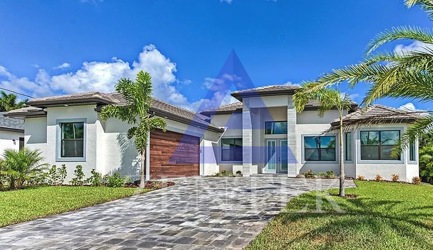 Luxury low cost cape coral home build