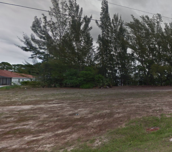 Water front lot
