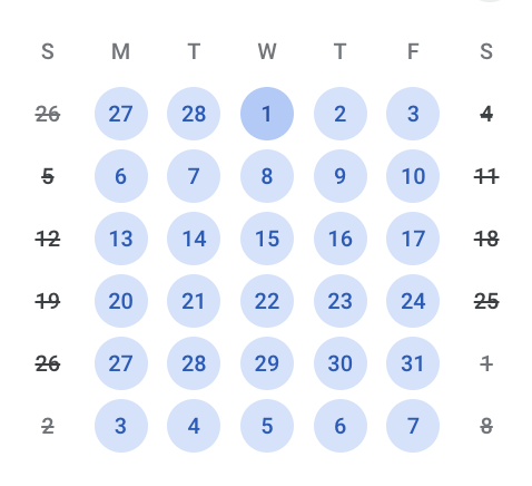 Schedule with home builders